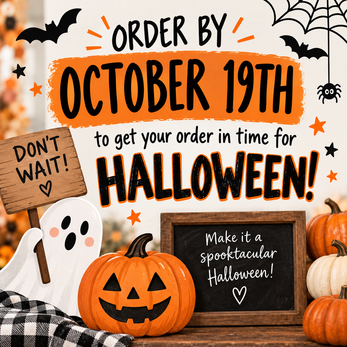 Spooky Stitches Personalized Trick-or-Treat Bags