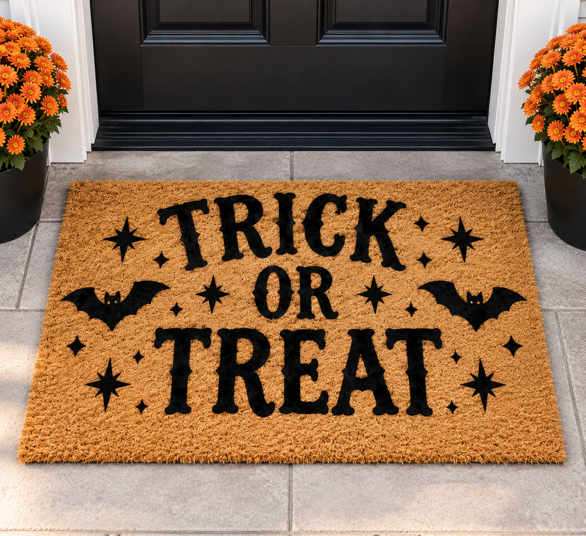 Halloween Door Mat - Trick or Treat