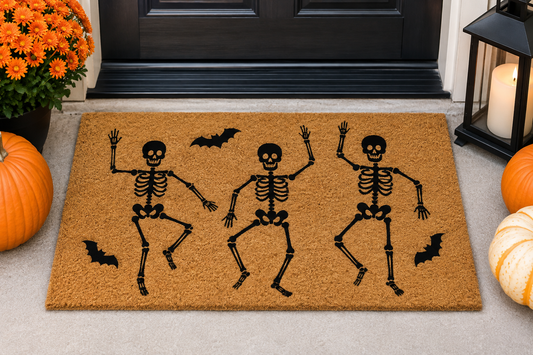 Halloween Door Mat - Skeleton