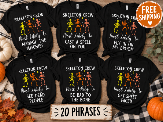 Skeleton Crew Shirts